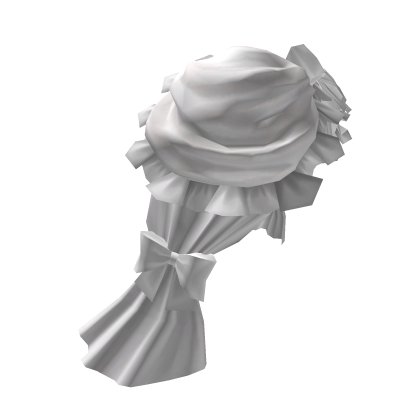 Rococo Hip Curtain Bustles White