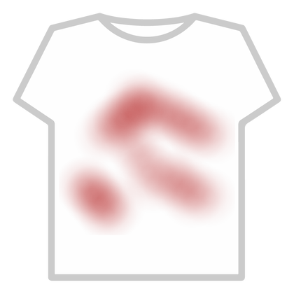 RED BLOOD SHADING SPLATTER Y2K SANGRE