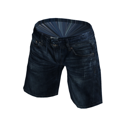 Blue Denim Shorts
