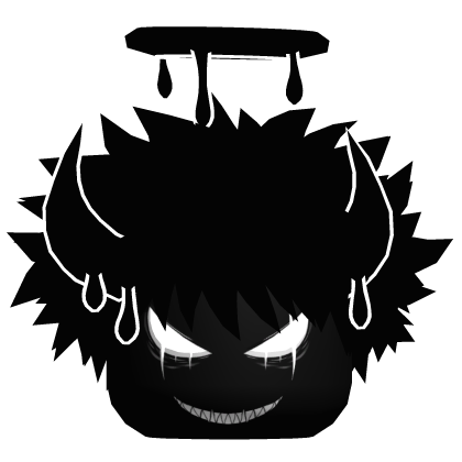[💸CHEAP] Dark Demon Horns with Dripping Halo Evil