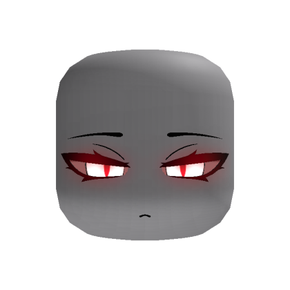 [Animated] Cute Glowing Red Demon Follow Eyes v2