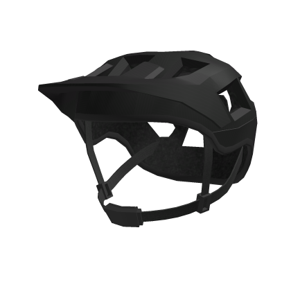 Professional Cycling Helmet Black With a Black Top