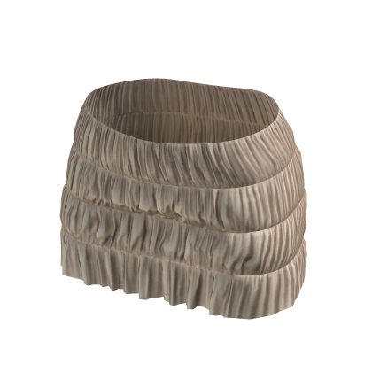 Beige nieces skirt
