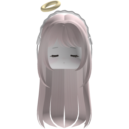 Ethereal Angel Hair w/ Halo (Pink)