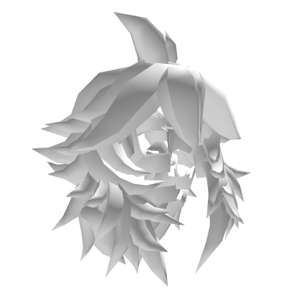 White Messy Wolf Cut [1.0] 