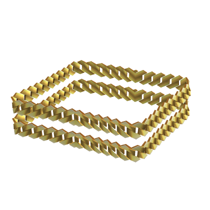 Gold Chain Link Anklet [R]
