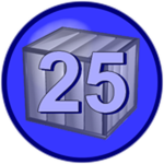 Silver crate 25