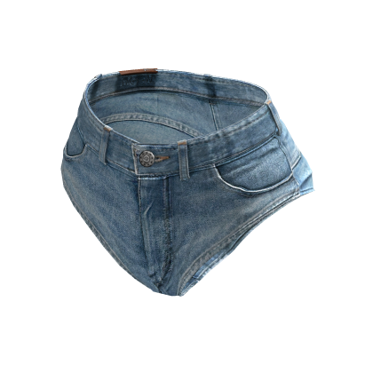Tiny Jean Shorts (Med)