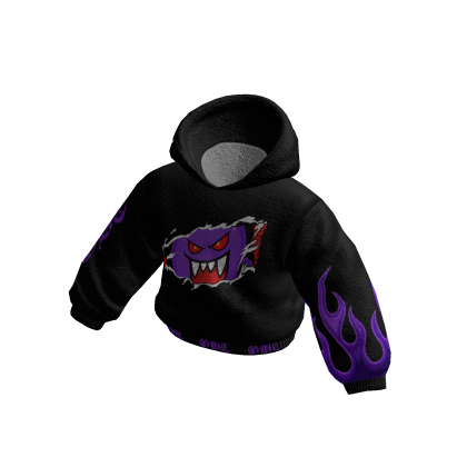 Ghosty Purple Hoodie