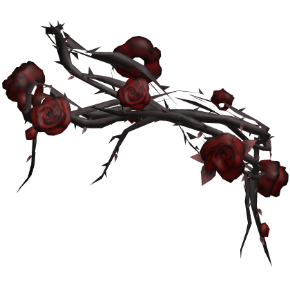 Dead Fantasy Front Thorn Vines With Red Roses 3.0