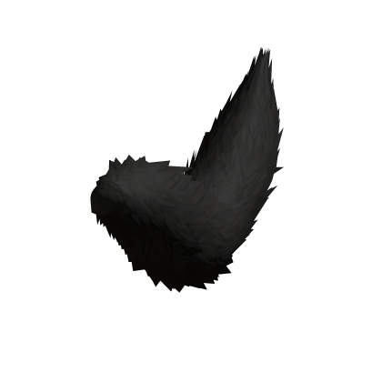 Animated Wolf Tail Black