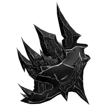 Necro-Steel Right Shoulder - Black/White