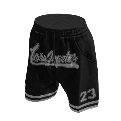 LA Black Shorts