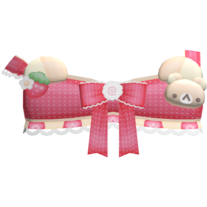 Cute Tan Bear Strawberry Decora Shirt