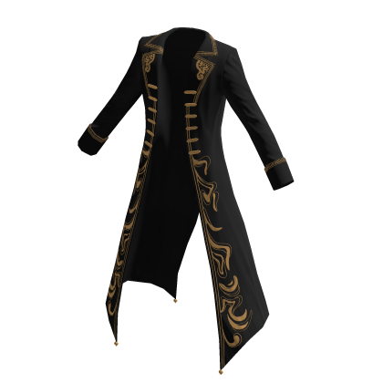 ♾️ Black royal vampire coat 