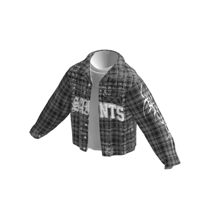 Flannel Tshirt Grey