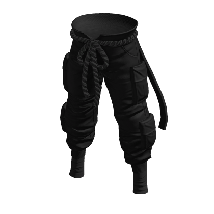Japanese Streetwear Pants Monochrome