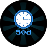 Played for 50 days!