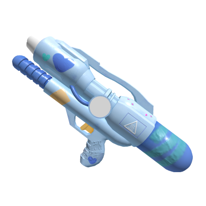 Water Gun pastel blue