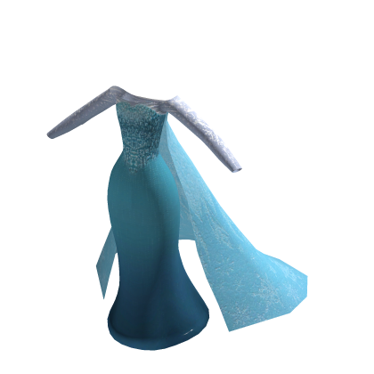 ❄️ Elsa's Ice Queen Frozen Blue Dress  