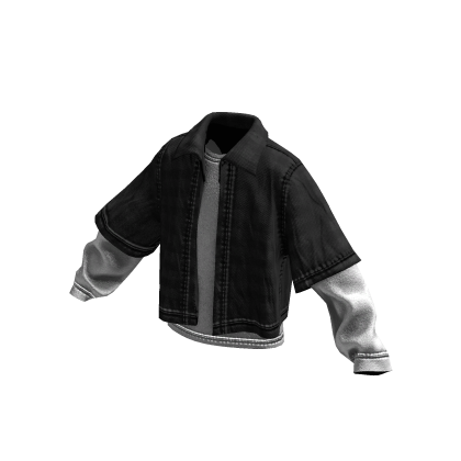 Black & White Plaid Polo w/ Shirt