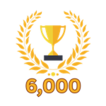 6,000 Wins!
