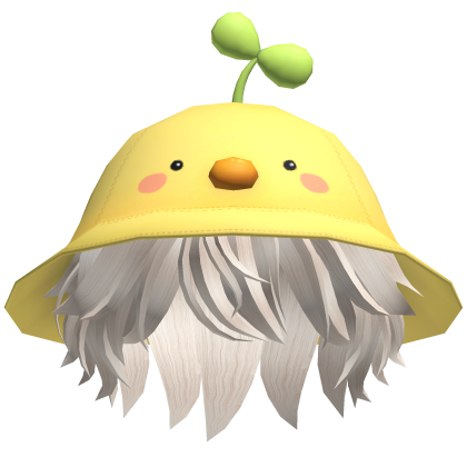 Duck Kindergarten Hat Messy Hair 🐤