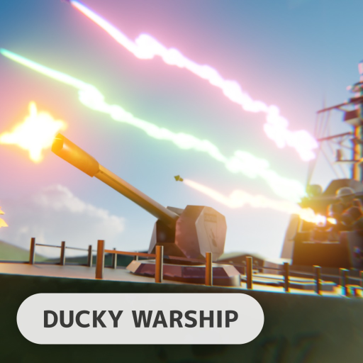 🦆DUCKY WARSHIP + FIREWORKS🔥 Silly Defense