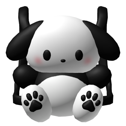 ♡ baby panda bunny backpack