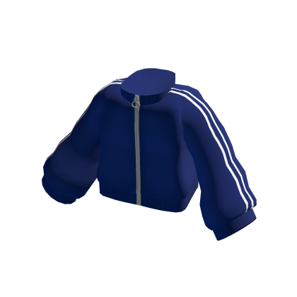 ♡ blue tracksuit jacket