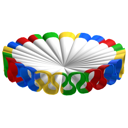 🎈⭐Clown Kidcore Rainbow Neck Ruffle Collar⭐🎈