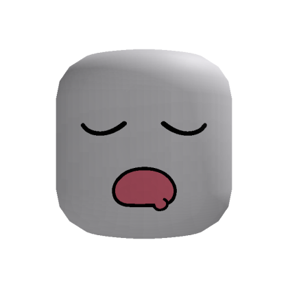 Sleeping Drowsy Face (Recolorable)