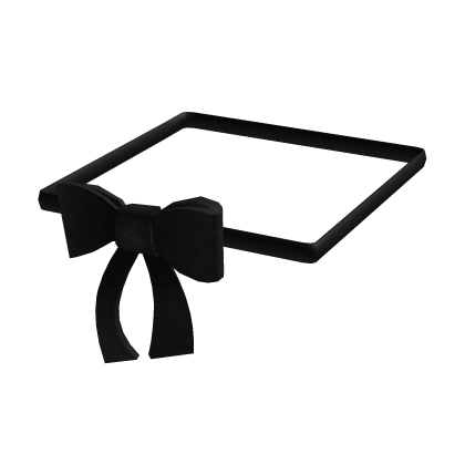 Cute Leg Bow Black L ♥ [OLD]