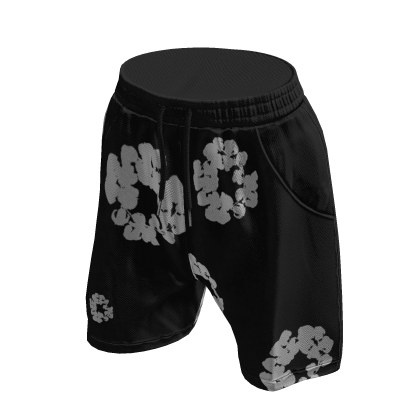 Black Designer Shorts