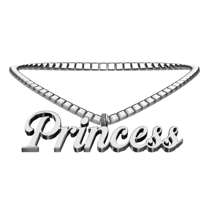 Princess Necklace In silver