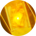 ascending pillars of gold