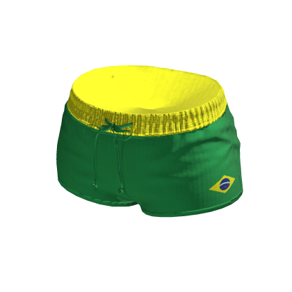 💜 Retro Brazil Summer Shorts