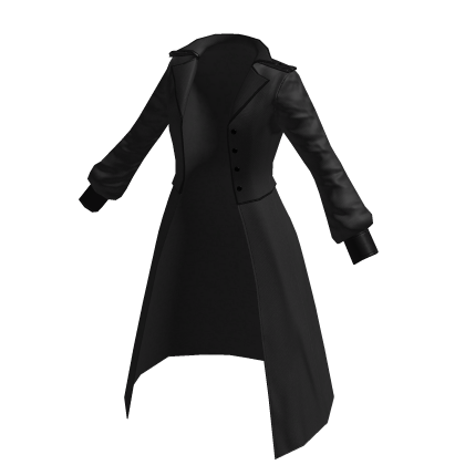 ♾️ Black gothic sentinel coat