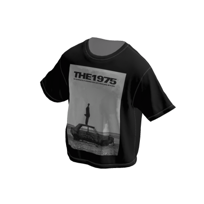 Band The 1975 Black Memories Boxy T-Shirt