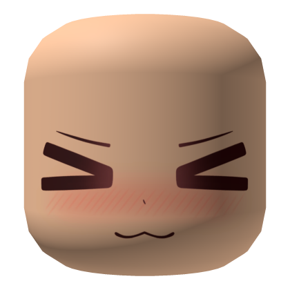 Anime Chibi Kawaii Kitty UwU Excited Closed Eyes