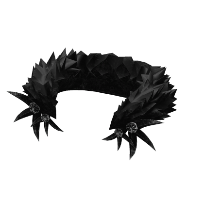 1.0 Black Forsaken Neck Fur