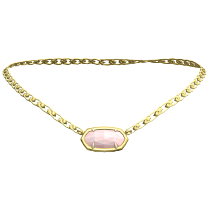 Pink Diamond Preppy Necklace 3.0