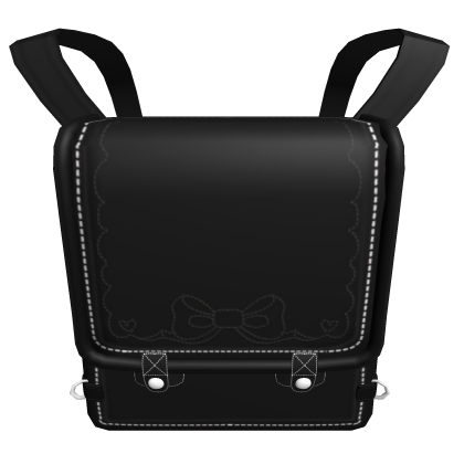 学生 3.0 Black Japanese kawaii school backpack