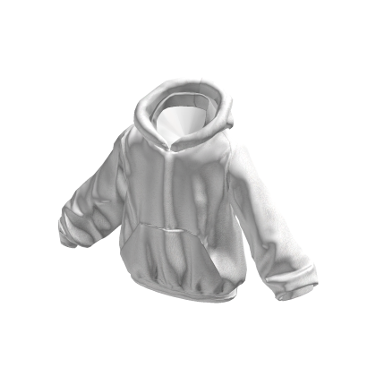 White Oversized Hoodie