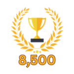 8,500 Wins!