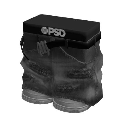 1.0 Blocky Amir Jeans and Shoes