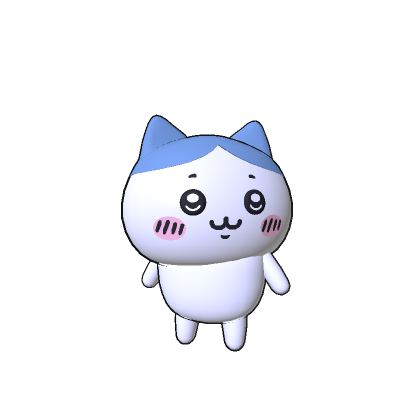 Cute White Cat Hachiware