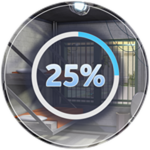25% Completion (Prison)