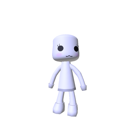 Wii Mii Low Poly
