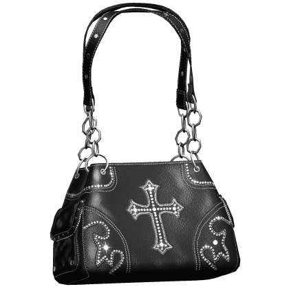 Y2K Grunge Cross Purse